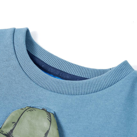 VidaXL Kindertrui 116 mittelblauw