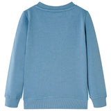 VidaXL Kindertrui 128 mittelblauw