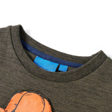 Vidaxl Kinderpullover 116 gemischtes dunkles Khaki
