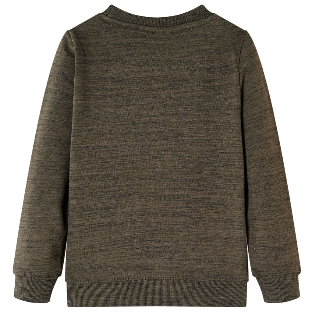 VidaXL Kinderpullover 140 gemischtes dunkles Khaki