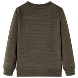 VidaXL Kinderpullover 140 gemischtes dunkles Khaki