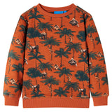 VidaXL Kinderpullover 92 helle Rostfarbe