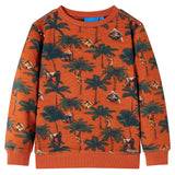 Vidaxl Kinderpullover 140 hellrostfarben