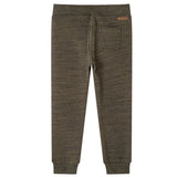 VidaXL Kinder-Jogginghose 92, gemischtes dunkles Khaki