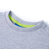 VidaXL Kindershirt mit langen Ärmeln 92 grau gemischt