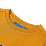 VidaXL Kindershirt mit langen Ärmeln 116 Ocker