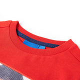 VidaXL Kindershirt mit langen Ärmeln 104 rot