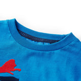 VidaXL Kindershirt mit langen Ärmeln 92 Kobaltblau