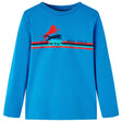VidaXL Kindershirt mit langen Ärmeln 104 Kobaltblau