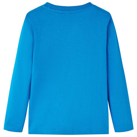 VidaXL Kindershirt mit langen Ärmeln 104 Kobaltblau