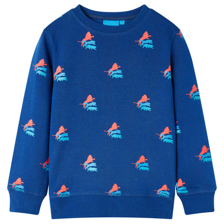 VidaXL Kinderpullover 116 dunkelblau