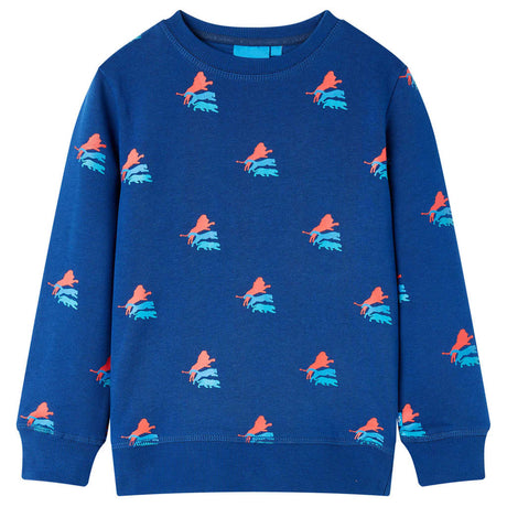 VidaXL Kinderpullover 140 dunkelblau
