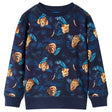 VidaXL Kinderpullover 128 Marineblau