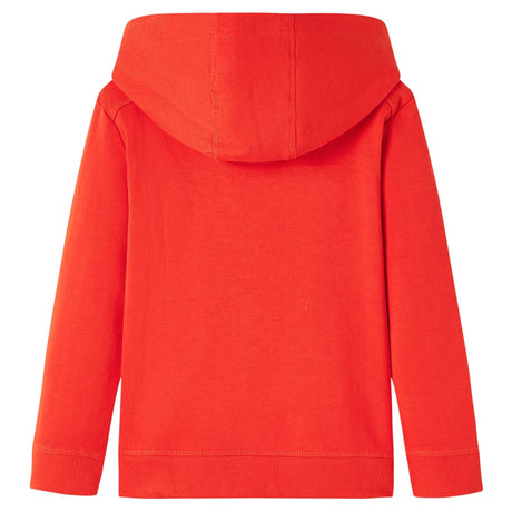 VidaXL Kinderpullover mit Kapuze 140 Rot