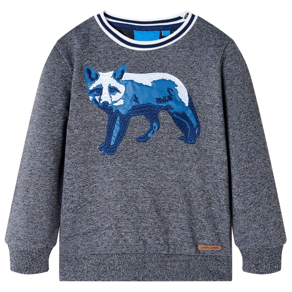 VidaXL Kinderpullover 116 Marineblau gemischt