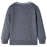 VidaXL Kinderpullover 128 Marineblau gemischt