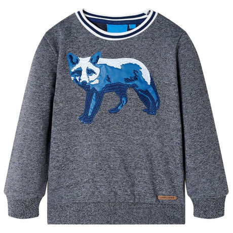 VidaXL Kinderpullover 140 Marineblau gemischt