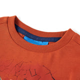 VidaXL Kindershirt mit langen Ärmeln 104 hellrostfarben