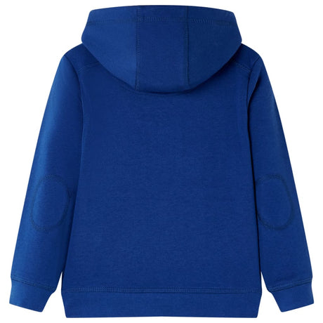 VidaXL Kinderpullover mit Kapuze 116 dunkelblau