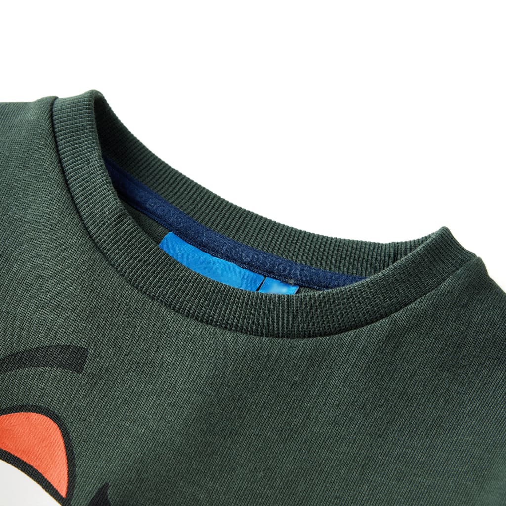 VidaXL Kinderpullover 104 Dunkelgrün