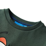 VidaXL Kinderpullover 128 Dunkelgrün