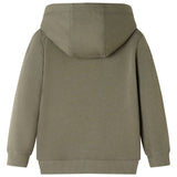 VidaXL Kinderpullover mit Kapuze 104 Khaki
