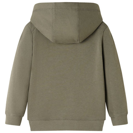 VidaXL Kinderpullover mit Kapuze 104 Khaki