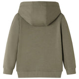 VidaXL Kinderpullover mit Kapuze 116 Khaki