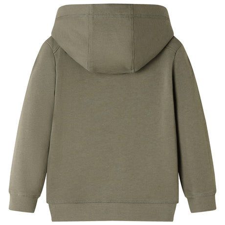 VidaXL Kinderpullover mit Kapuze 116 Khaki