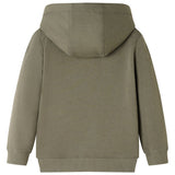 Vidaxl Kinderpullover mit Kapuze 128 Khaki