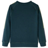 VidaXL Kinderpullover 104 moosgrün