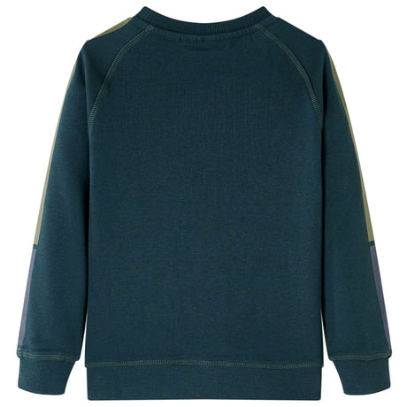 VidaXL Kinderpullover 128 moosgrün