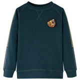 VidaXL Kinderpullover 140 moosgrün