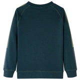 VidaXL Kinderpullover 140 moosgrün