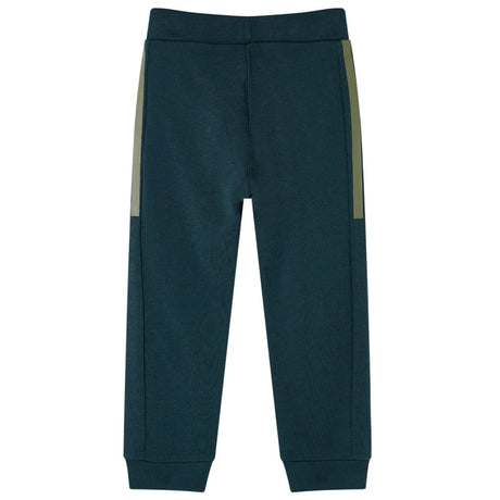 VidaXL Kinder-Jogginghose mit Kordelzug 128 Moosgrün