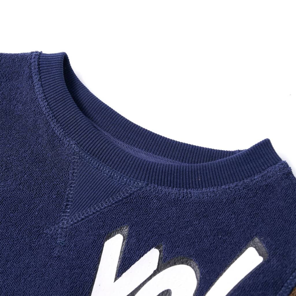 VidaXL Kinderpullover 128 dunkelblau