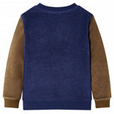 VidaXL Kinderpullover 140 dunkelblau