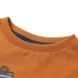 VidaXL Kindershirt mit langen Ärmeln 128 dunkles Ocker