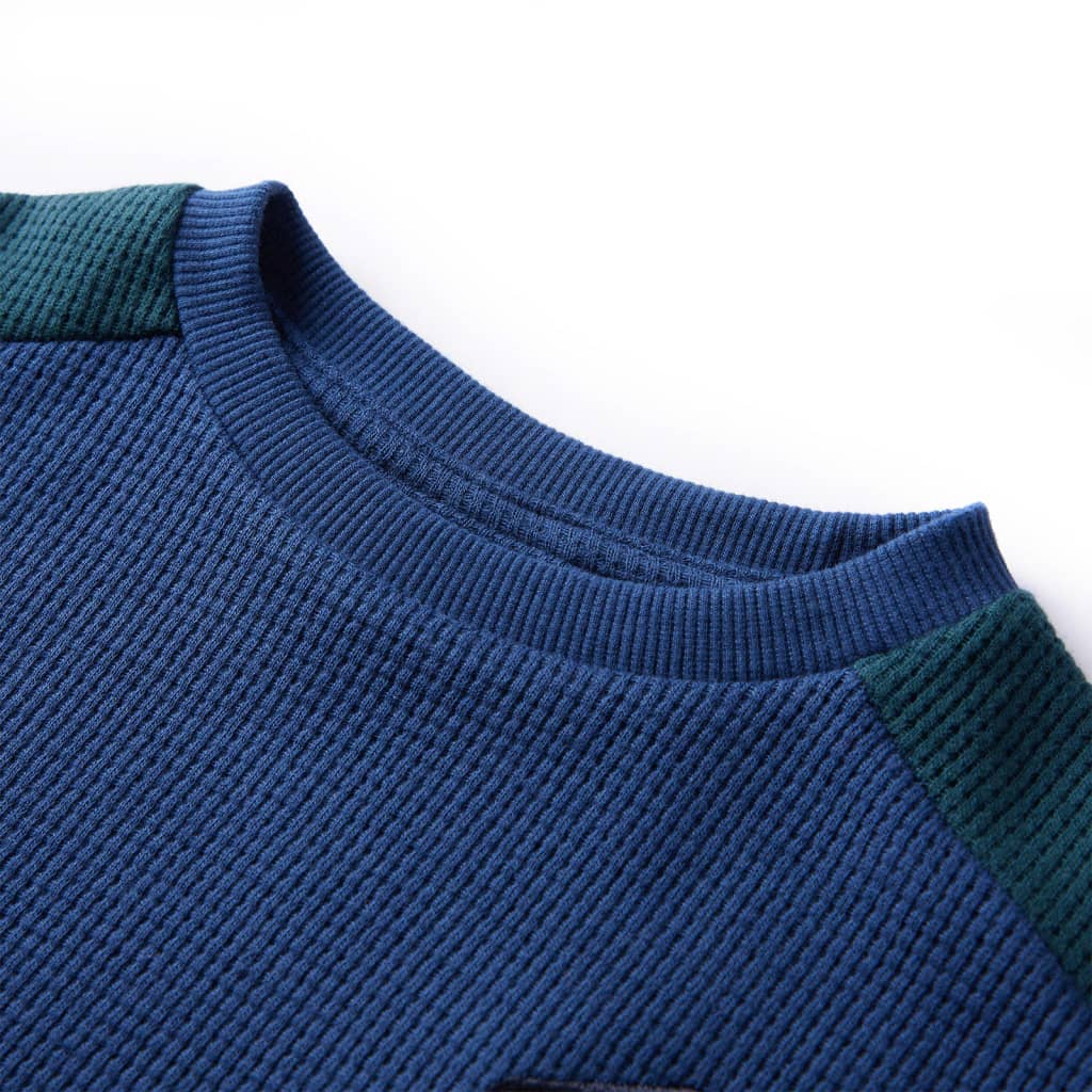 VidaXL Kinderpullover 92 Marineblau