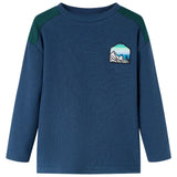 VidaXL Kinderpullover 116 Marineblau