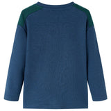 VidaXL Kinderpullover 128 Marineblau