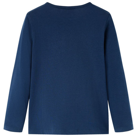 VidaXL Kindershirt mit langen Ärmeln 116 Marineblau