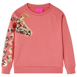 VidaXL Kinderpullover 140 Altrosa