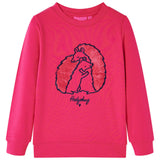 VidaXL Kinderpullover 92 leuchtendes Rosa
