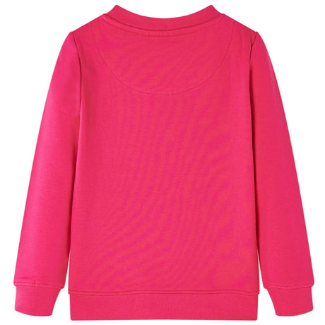 VidaXL Kinderpullover 128 leuchtendes Rosa