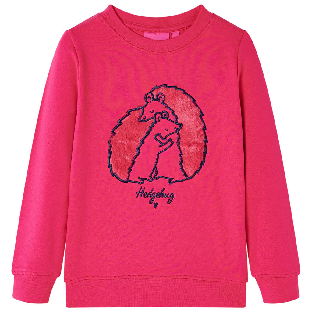 VidaXL Kinderpullover 140 leuchtendes Rosa
