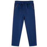 VidaXL Kinderhose mit Kordelzug 116 Marineblau