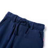 VidaXL Kinderhose mit Kordelzug 128 Marineblau
