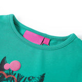 VidaXL Kindershirt mit langen Ärmeln 92 leuchtend grün
