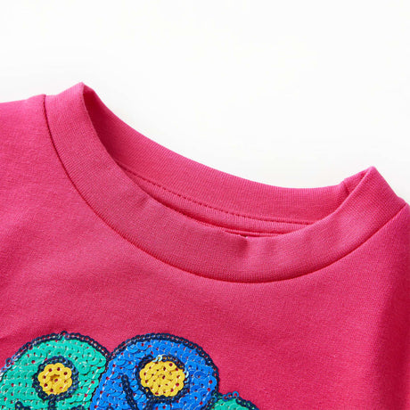 VidaXL Kinderpullover 92 leuchtendes Rosa